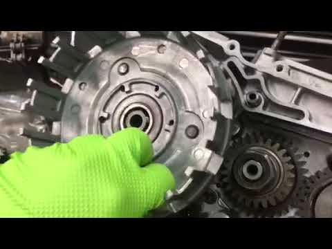 DRZ clutch hub install