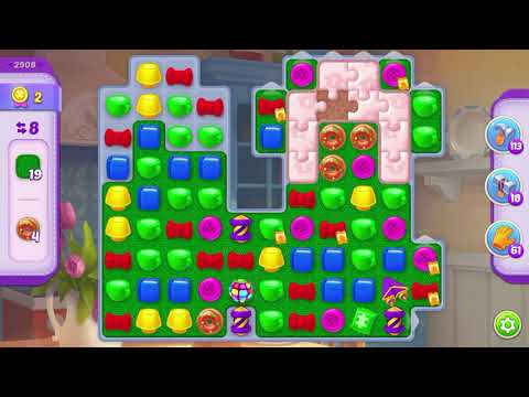 Homescapes Level 2908 With No Boosters - Hard Level