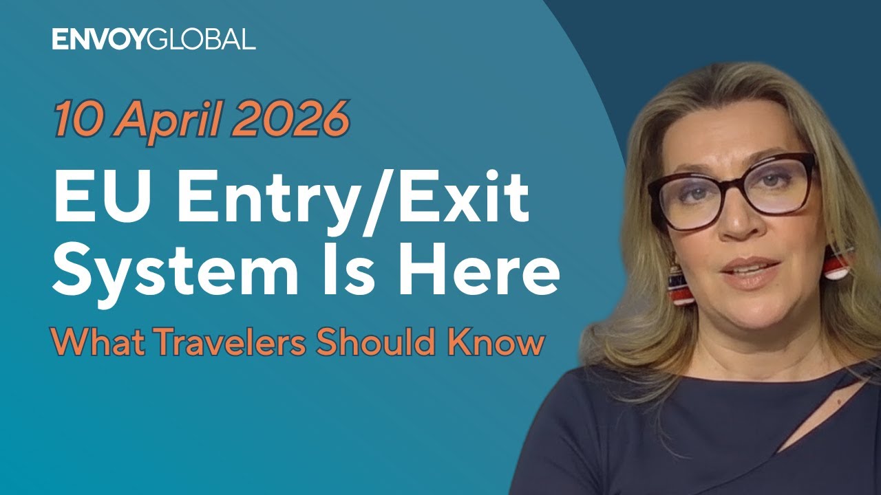 EU Entry/Exit System (EES) Deployment: What You Must Know Before April 10