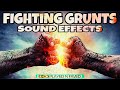 Fighting Grunts Sound Effects