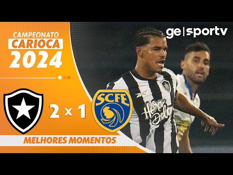 Gols e lances de Botafogo x Sampaio Corrêa - RJ