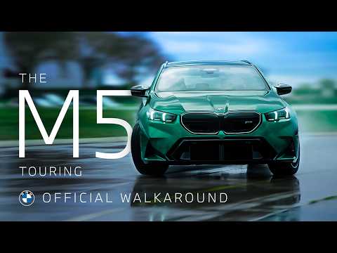 The 2026 BMW M5 Touring: Official Walkaround of the Superpowered Wagon