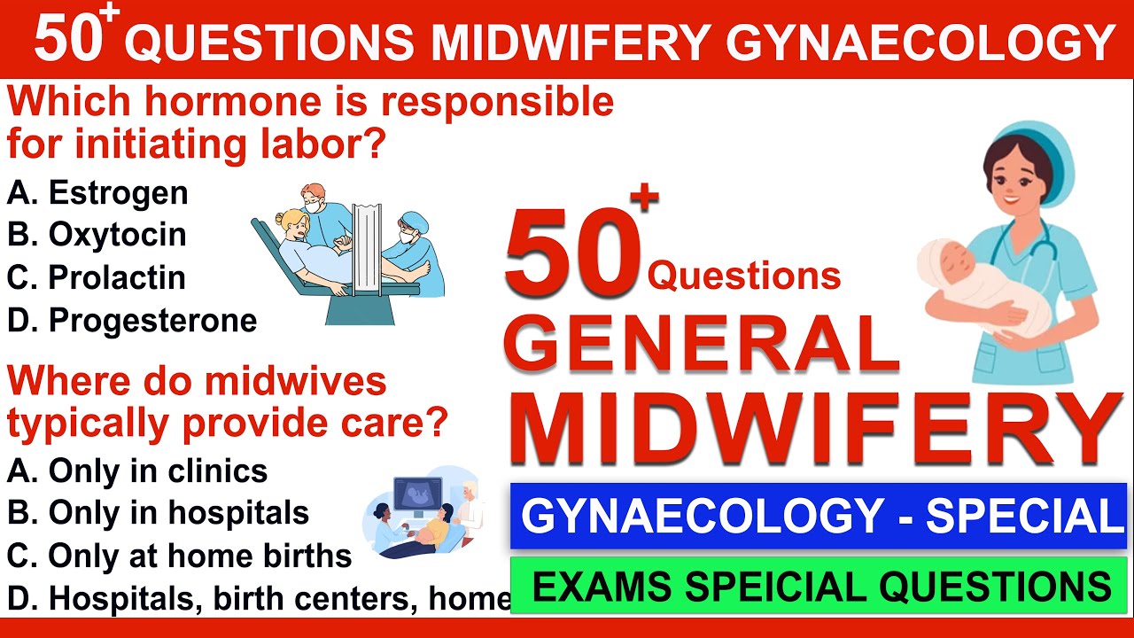 50 midwifery questions and answers 2023 | midwifery & gynecology questions | gynecology questions