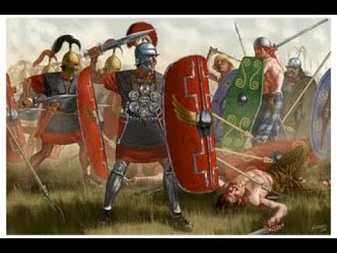 1500 Romans Vs 3500 Gauls Mythic Fight | Rome Total War