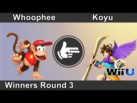 Counterpick 45 | Whoophee (Diddy Kong) vs Koyu (Pit) | Winners Round 3