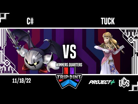 Tripoint Smash 168 - Winners Quarters - C#(Meta Knight) Vs. Tuck(Zelda)