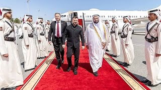 Zelenski llega a Qatar en una gira por el Golfo que perfila nuevas alianzas para Ucrania