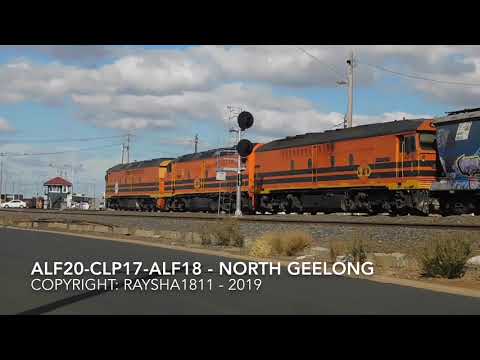 3AK1 - ALF20-CLP17-ALF18 (Grain) North Geelong - Australian Trains by Raysha1811