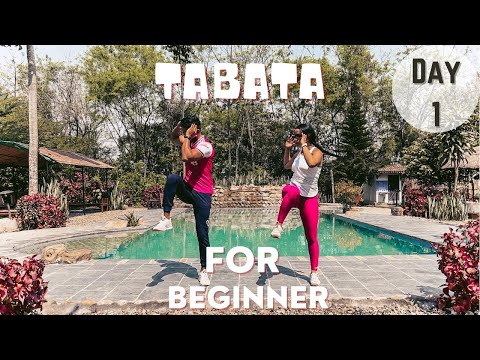 4 MINUTEN FETTVERLUST - TABATA HIIT WORKOUT | Tag 1