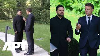 Macron Caught on Hot Mic Offering Trump-Zelensky Meeting Before Calling Talks With Trump ‘Difficult’