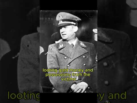 “Odilo Globocnik: The Executioner of Operation Reinhard” #history #historyfacts #ww2