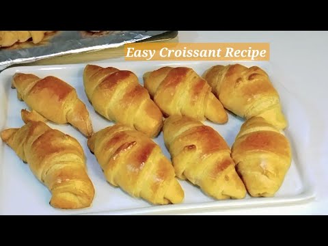 How To Make Croissants | Beginner Friendly Homemade Croissant Recipe