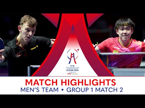 Wang Chuqin (CHN) vs Adrien Rassenfosse (BEL) | MT G1 - Match 2 | #ITTFWorlds2024
