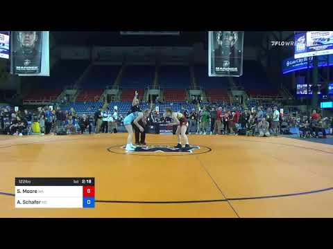 122 Lbs Round Of 32 - Shelby Moore, Washington Vs Alana Schafer, North Dakota 8f2d