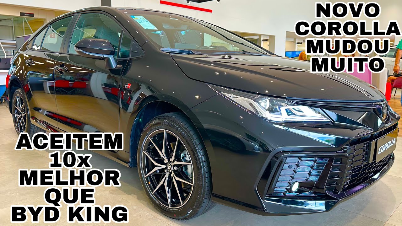 NOVÍSSIMO TOYOTA COROLLA 2025 GR SPORT | 10 ANOS DE GARANTIA E O TÃO FALADO FREIO DE MÃO POR BOTÃO??