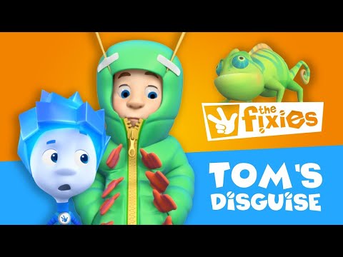 Chameleon Camoflauge Challenge! | The Fixies | Animation for Kids - Kingdom Kids Zone, Little Learners - The Fixies