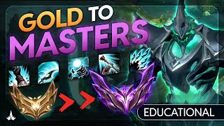 Educational GOLD to MASTERS HECARIM JUNGLE GUIDE - How to play a Jungle Hypercarry!