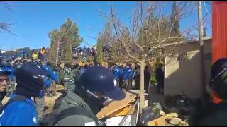 Confrontation at Amona synagogue