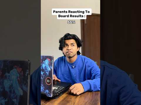 Parents Reacting To Board Results 😂 #relatable #shorts #ytshorts #justtjerry