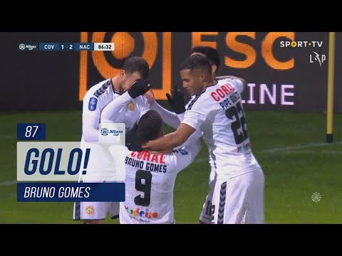 Goal | Golo Bruno Gomes: SC Covilhã 1-(2) CD Nacional (Taça da Liga 22/23 - Fase 1 - Jornada 3)