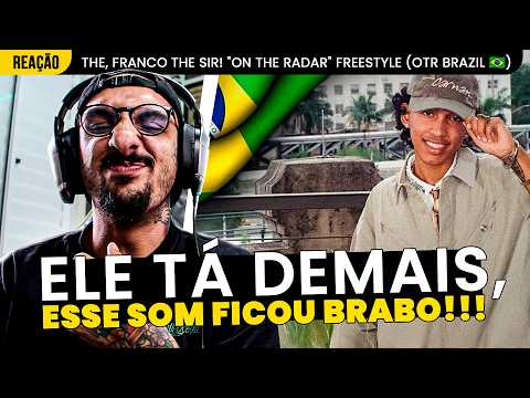 ELE TÁ DEMAIS!!! FRANCO, THE SIR! - ON THE RADAR (FREESTYLE) [REAÇÃO/ ANÁLISE]