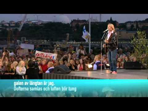Peter Lundblad - Ta mig till havet (Live @ Allsång på Skansen 2012)