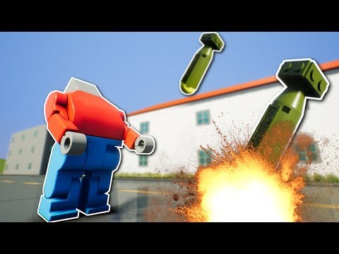 RUNNING FROM NUKES! - Brick Rigs Gameplay - Lego Nuclear BOMB Survival!