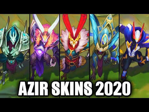 All Azir Skins Spotlight (League of Legends)