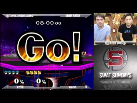 Snacks! (Fox, Marth) vs R2DLiu (Fox) - $5 Bo5 Money Match