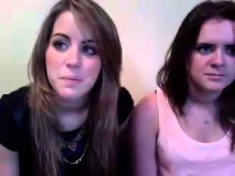 AngieMiller & LydiaHester on Ustream Singing Funny Moments