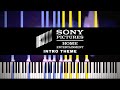 Sony Pictures Home Entertainment Intro - Piano Tutorial