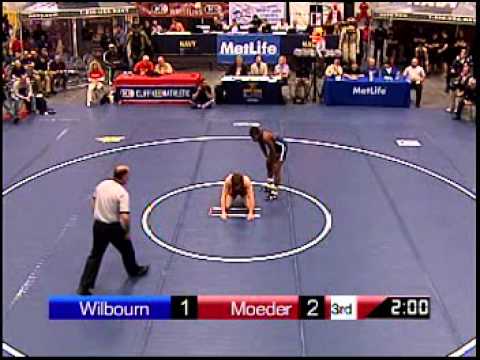 2011 NHSCA Senior Finals 135 Terrel Wilbourn (MO) vs. Taylor Moeder (KS)