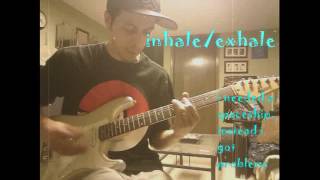 inhale/exhale - i needed a spaceship (guitar cover)