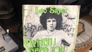 Leo Sayer - I Think We Fell In Love Too Fast (vinyl)