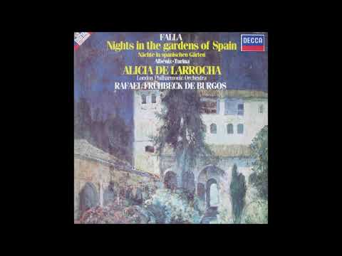 Manuel de Falla : Noches en los jardines de España, for piano and orchestra (1911-15)