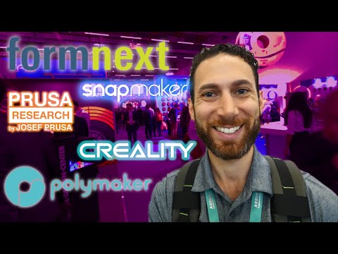 The Best 3D Printers on Display @ FormNext 2022!
