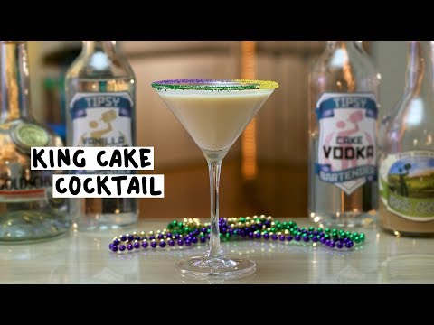 King Cake Cocktail - Tipsy Bartender
