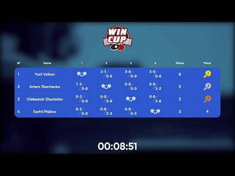 23:30 Artem Tkachenko 3 - 1  Oleksandr Zhuravlov West 5 WIN CUP 27.11.2022 | TABLE TENNIS WINCUP