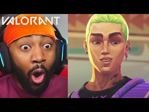 Overwatch Fan Reacts to VALORANT (Gekko Cinematic)