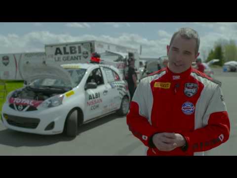 LES GRANDS DÉBUTS EN COUPE NISSAN MICRA<br />POUR BERTRAND GODIN