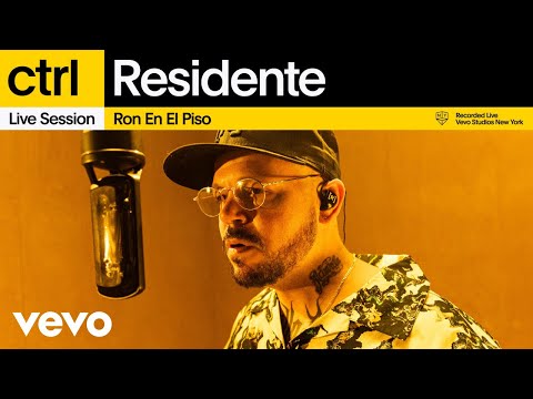 Residente - Ron En El Piso (Live Session) | Vevo ctrl