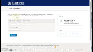 Merrill Lynch Online Login