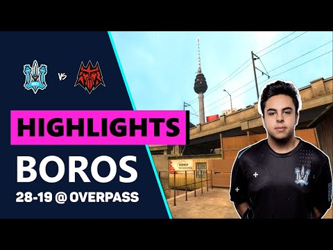 🔥 BOROS HIGHLIGHTS (28/19) Monte vs FORZE (overpass) @ BLAST.tv Paris Major 2023 Europe RMR B / CSGO