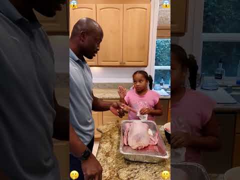 Gender reveal for our turkey #turkey #turkeyneck #funny