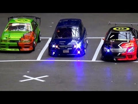 GREAT RC DRIFT CAR RACE MODELS IN ACTION! MANY AWESOME DRIFT CARS R/C!