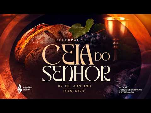 Culto ao senhor: santa ceia do senhor