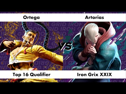 Iron Grid XXIX x MKNJ - Ortega (Jamie) vs Artorias (Ed) - Top 6 Qualifier - SF6