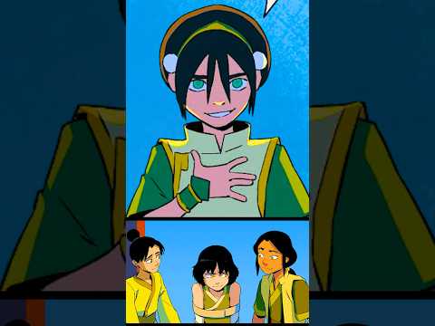 Toph Recruits Sun, the First Lava Bender #avatarthelastairbender #avatar #atla