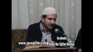 Risale-i Nur Dersi 17. 01. 2013 (Anlatan: Şahin Aslan)