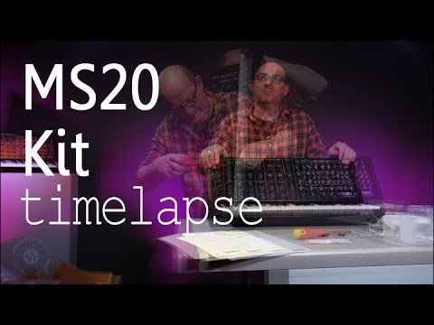 Korg MS20 Kit Build Timelapse